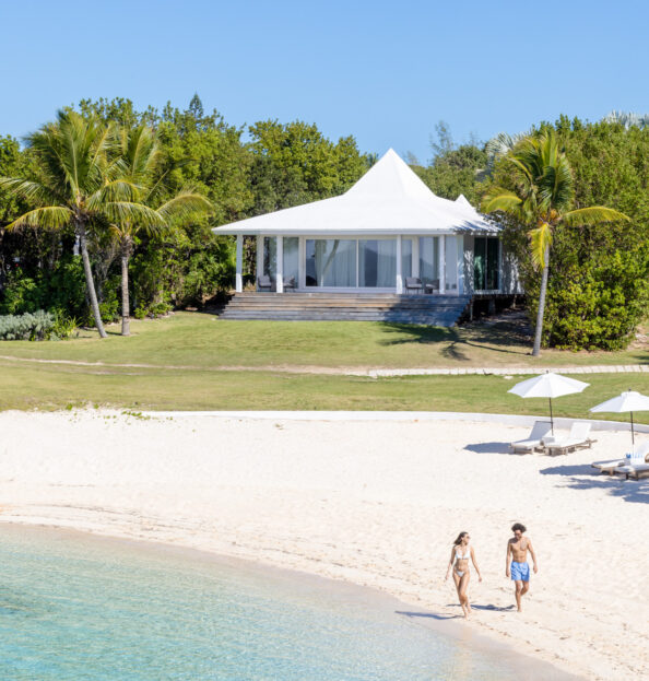 private beach in the bahamas